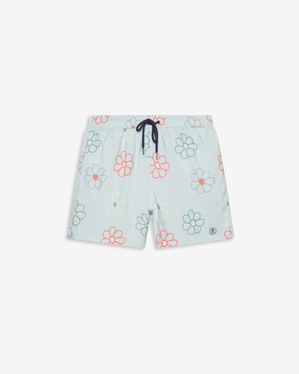 Bañador tipo bermuda con multiestampado - Harper & Neyer - Turquesa Turquesa-6