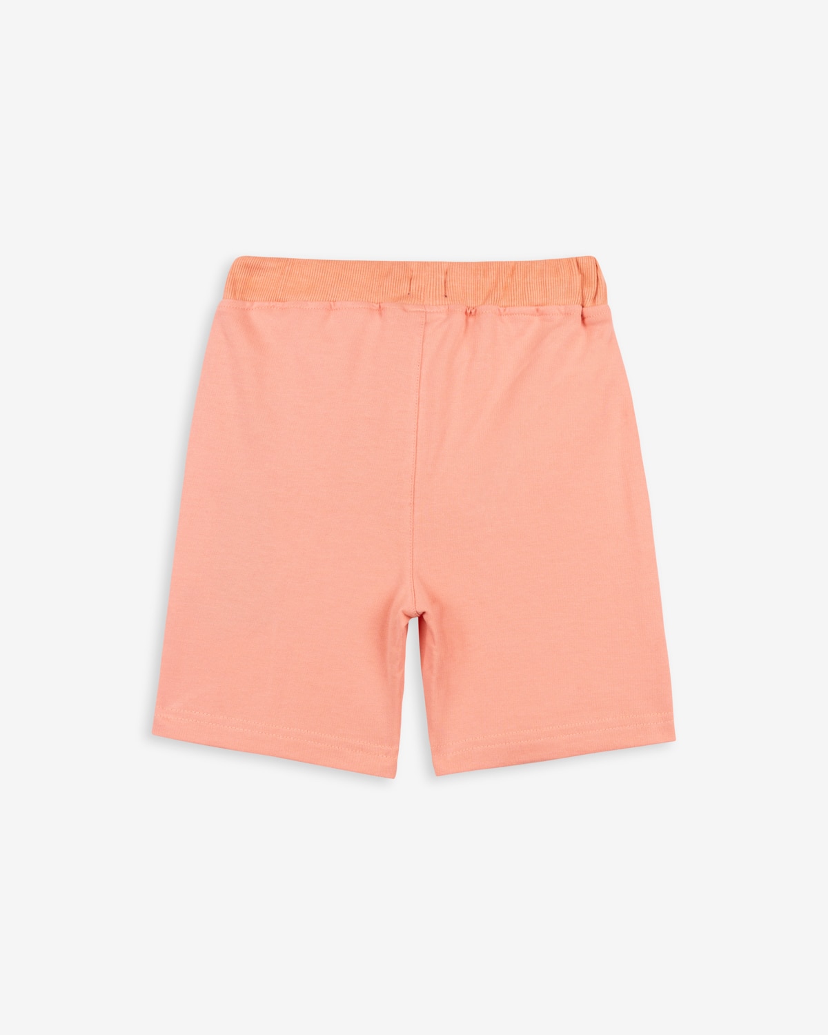 Bermuda de niño de algodón lisa - Harper & Neyer - Coral Coral-2