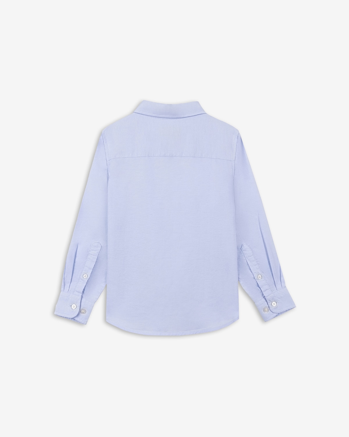 Camisa de niño con botones de algodón - Harper & Neyer - Azul claro Azul claro-5
