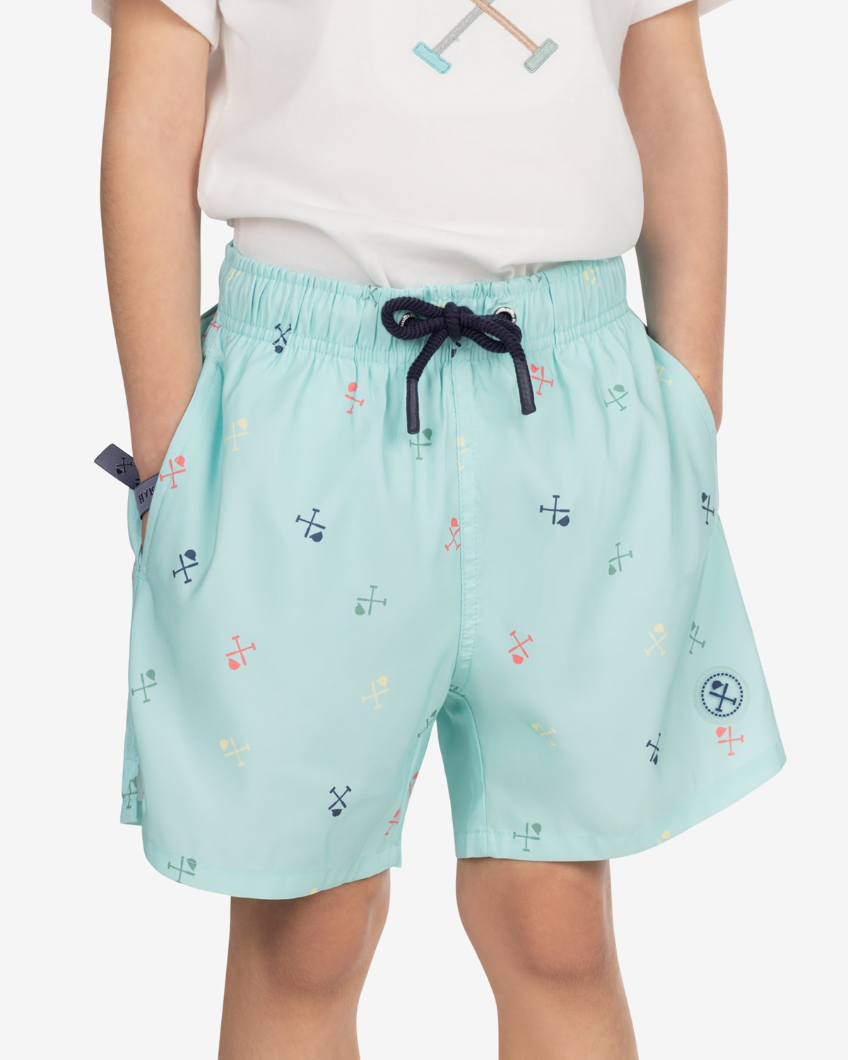 Bañador de bermuda de niño - Harper & Neyer - Amarillo Turquesa-3