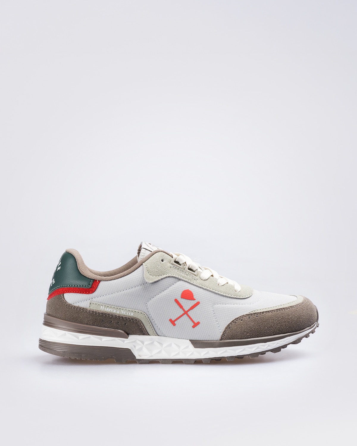 Imagen 0 de Zapatillas deportivas de hombre con punta redonda Beige