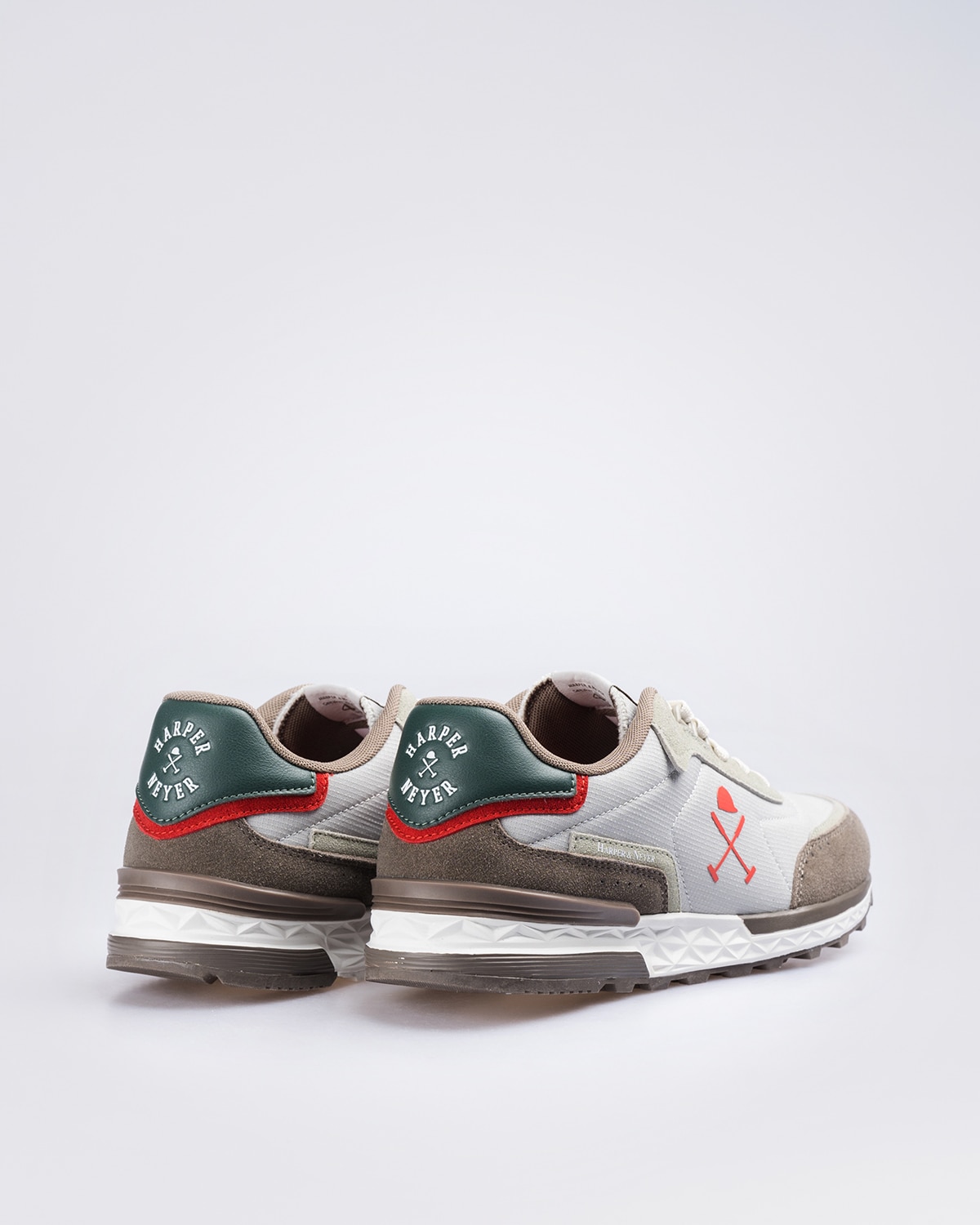Zapatillas deportivas de hombre con punta redonda - Harper & Neyer - Beige Beige-3