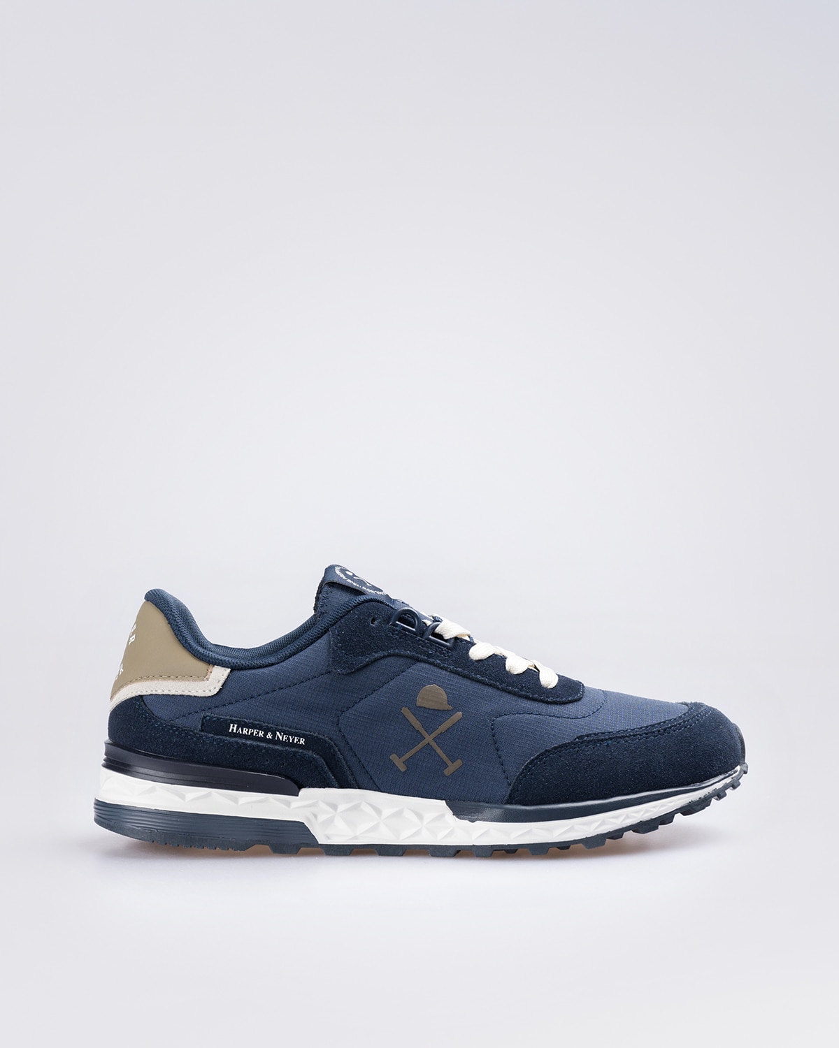 Zapatillas deportivas de hombre con punta redonda - Harper & Neyer - Azul Azul-1