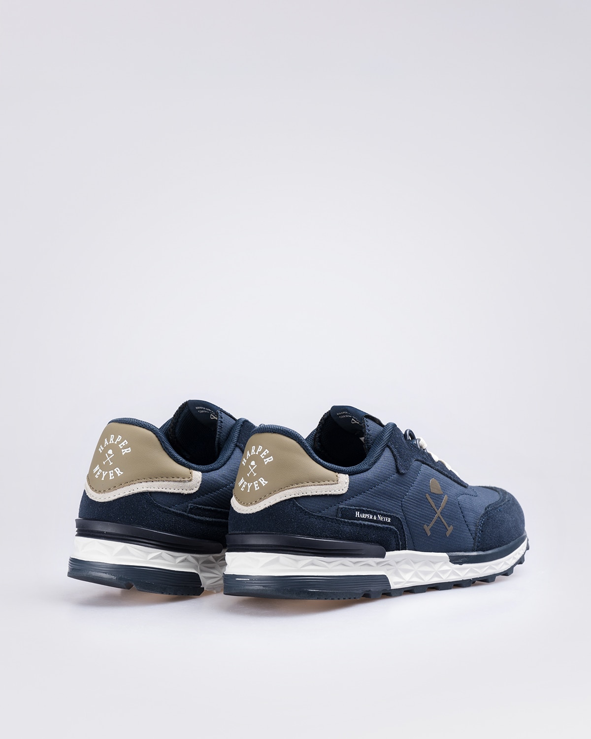 Zapatillas deportivas de hombre con punta redonda - Harper & Neyer - Azul Azul-3