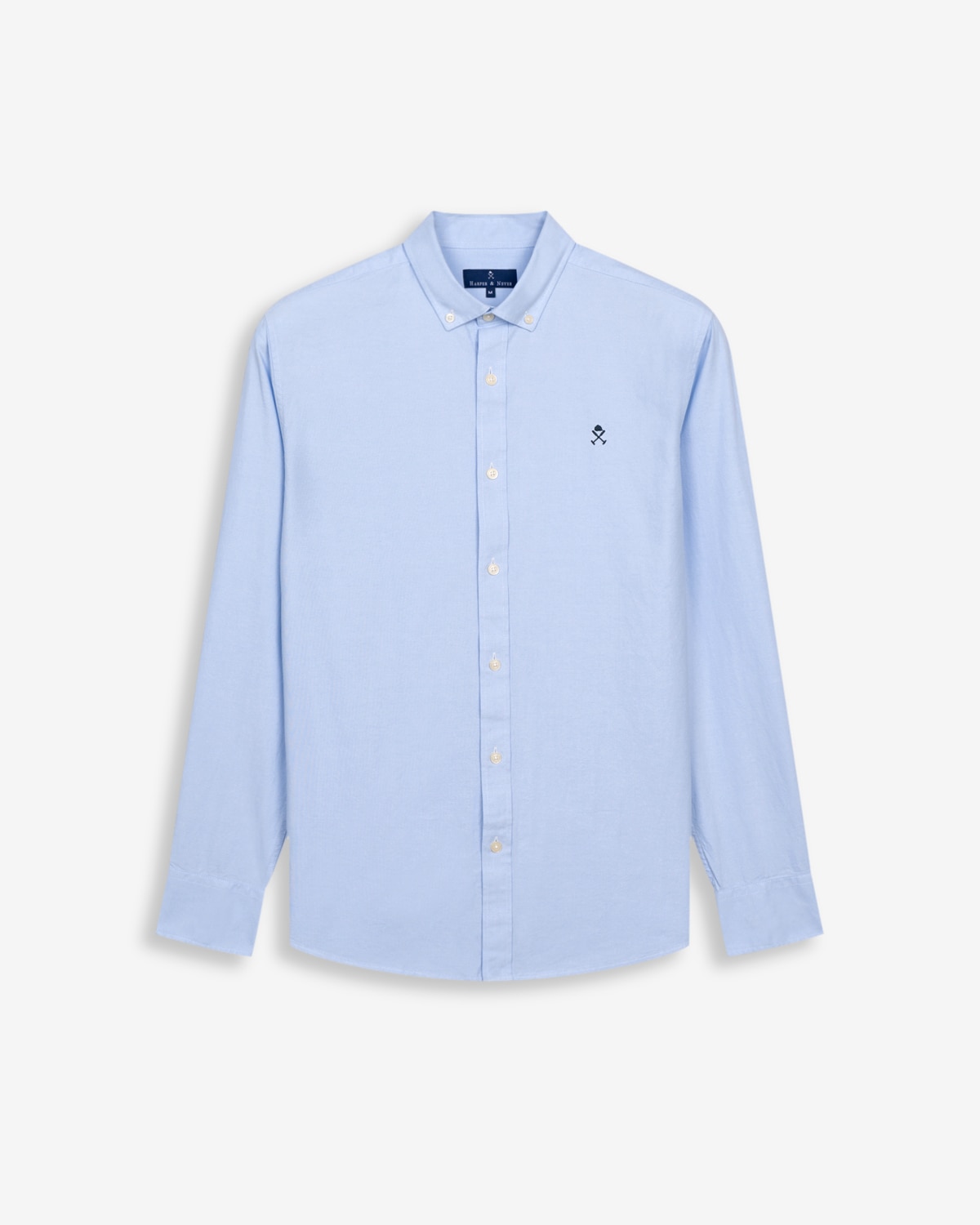 Camisa icon oxford de algodón - Harper & Neyer - Azul claro Azul claro-6
