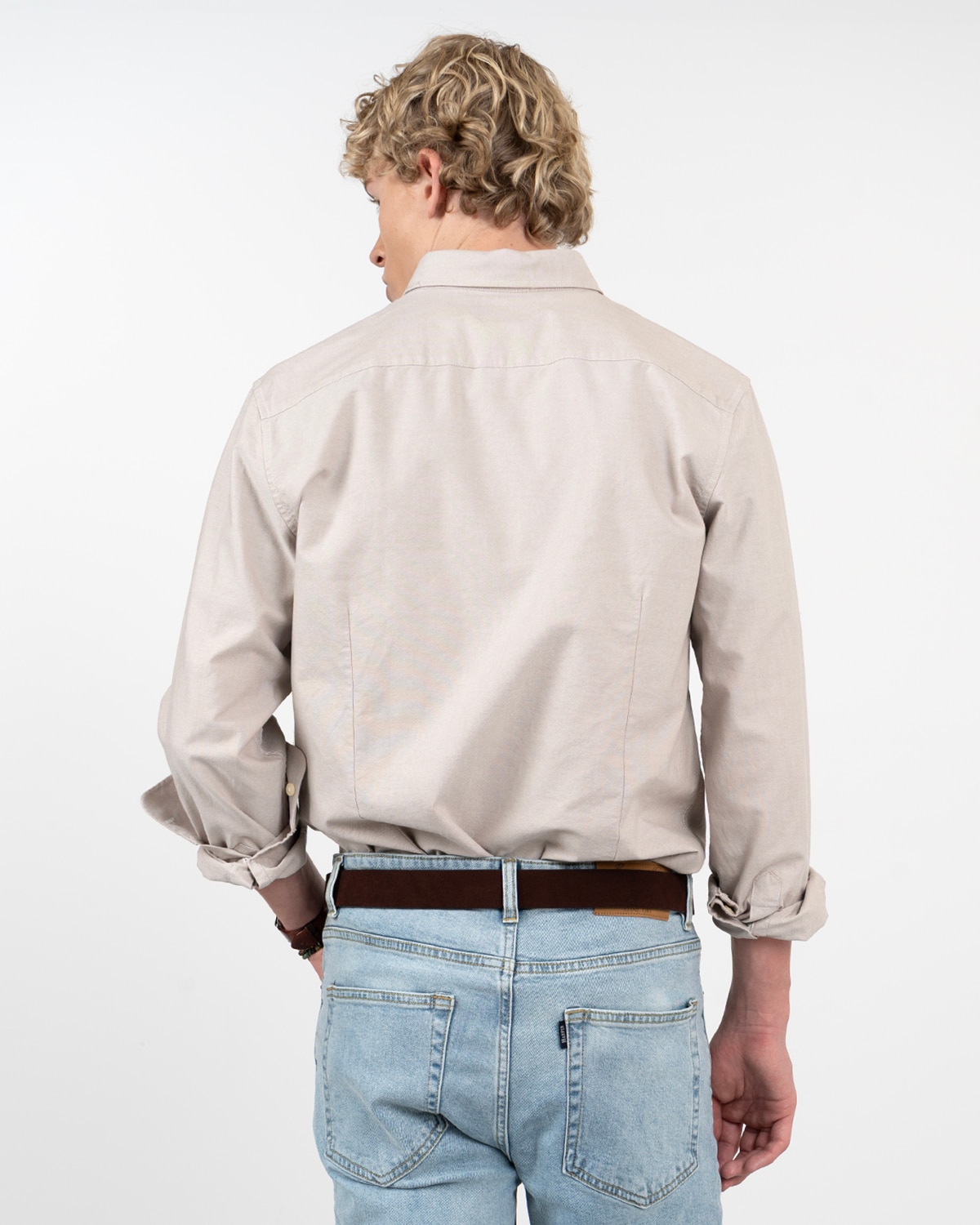 Camisa icon colors de algodón - Harper & Neyer - Beige Beige-2