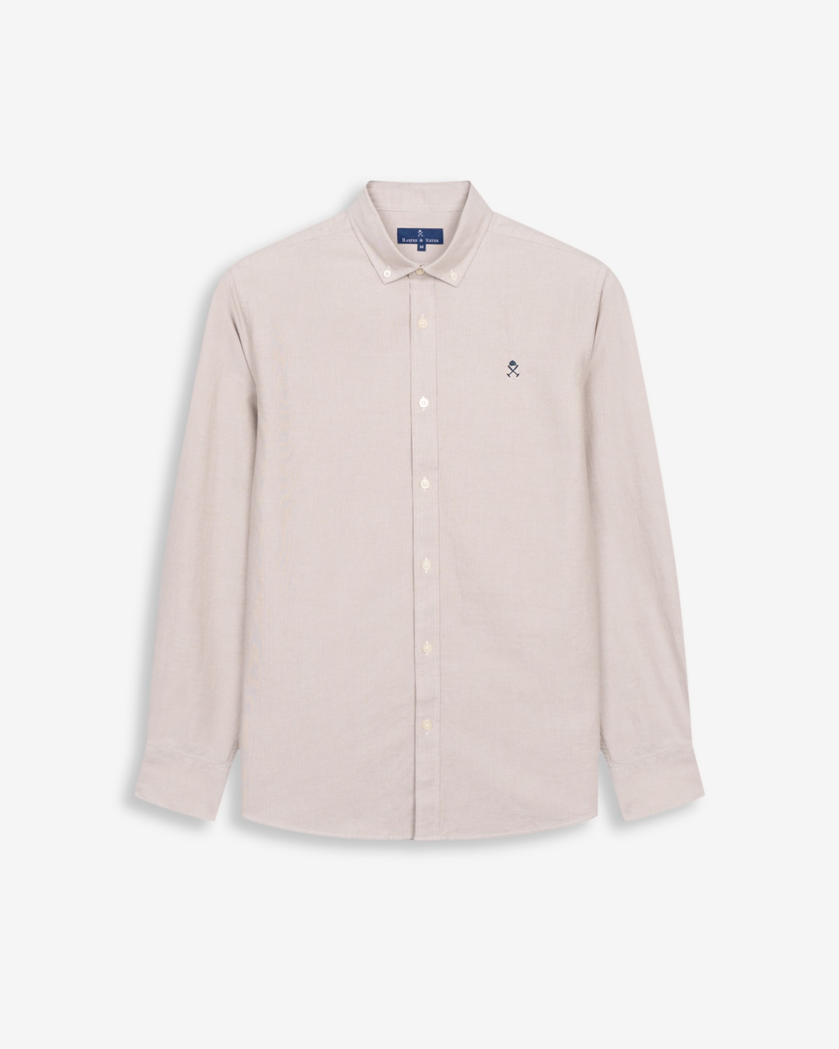 Camisa icon colors de algodón - Harper & Neyer - Beige Beige-6