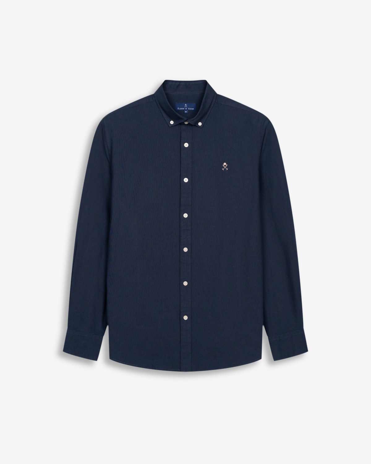 Camisa icon colors de algodón - Harper & Neyer - Azul marino Azul marino-6