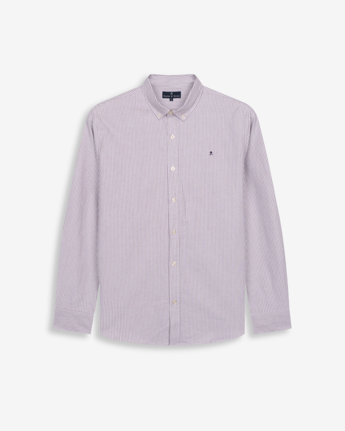 Imagen 6 de Camisa mediterraneo de algodón a rayas - Harper & Neyer - Burdeos Burdeos