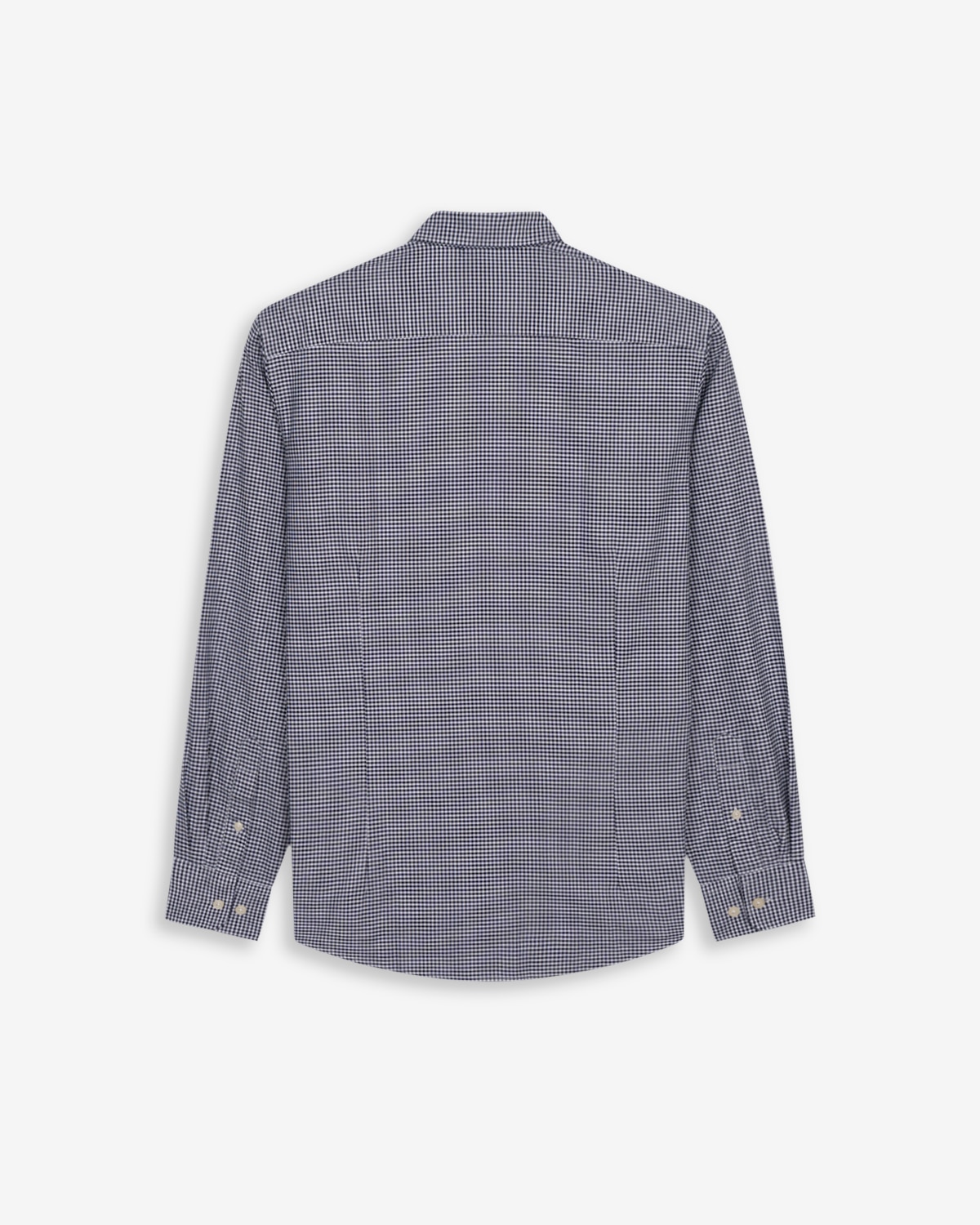 Imagen 5 de Camisa de hombre de cuadros vichy manga larga - Harper & Neyer - Azul marino Azul marino