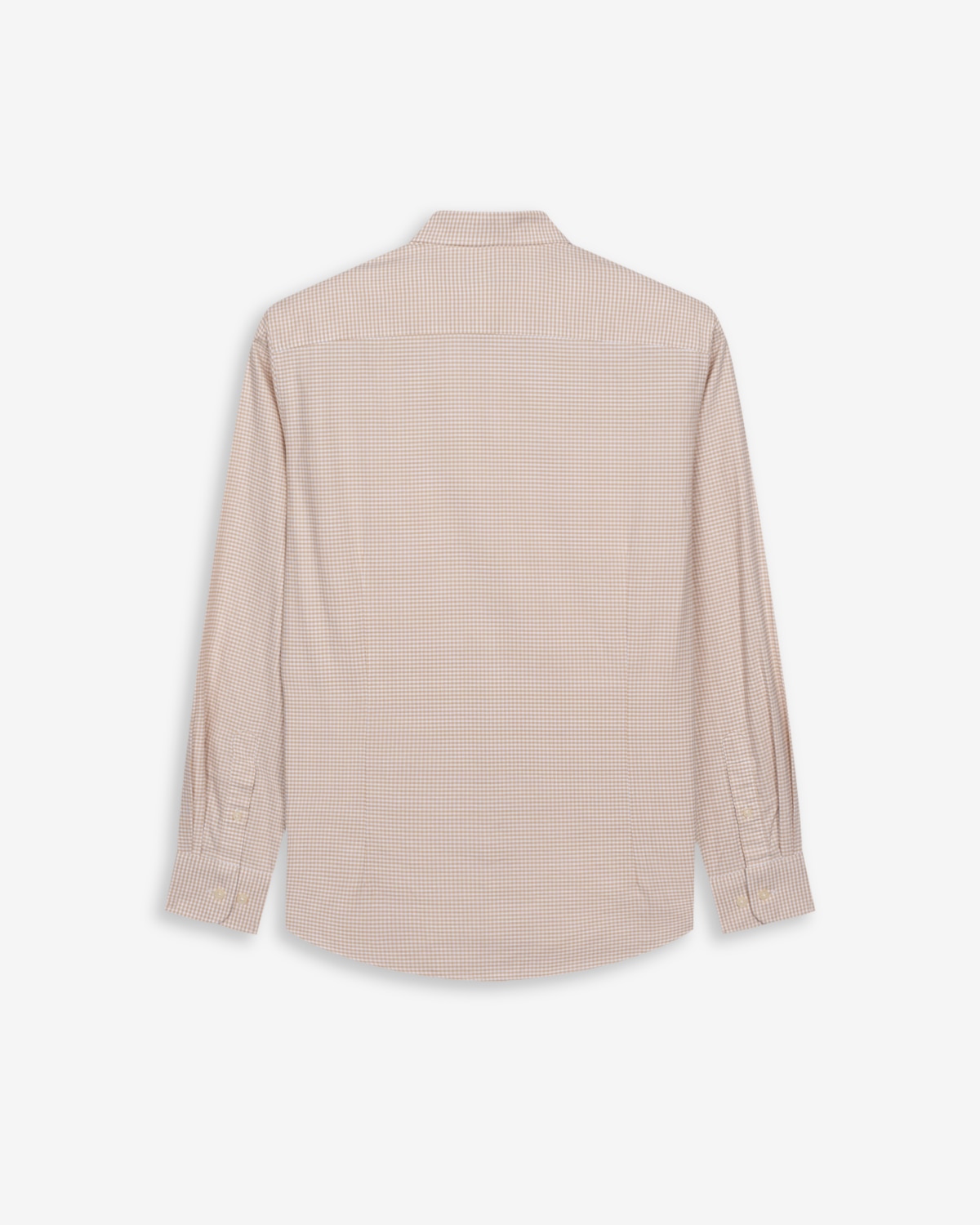 Imagen 5 de Camisa de hombre de cuadros vichy manga larga - Harper & Neyer - Crudo Crudo
