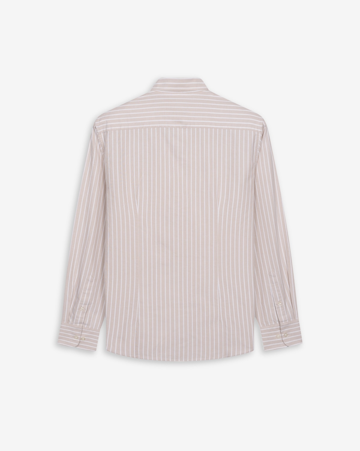 Camisa shoreline elite de algodón a rayas anchas - Harper & Neyer - Crudo Crudo-5