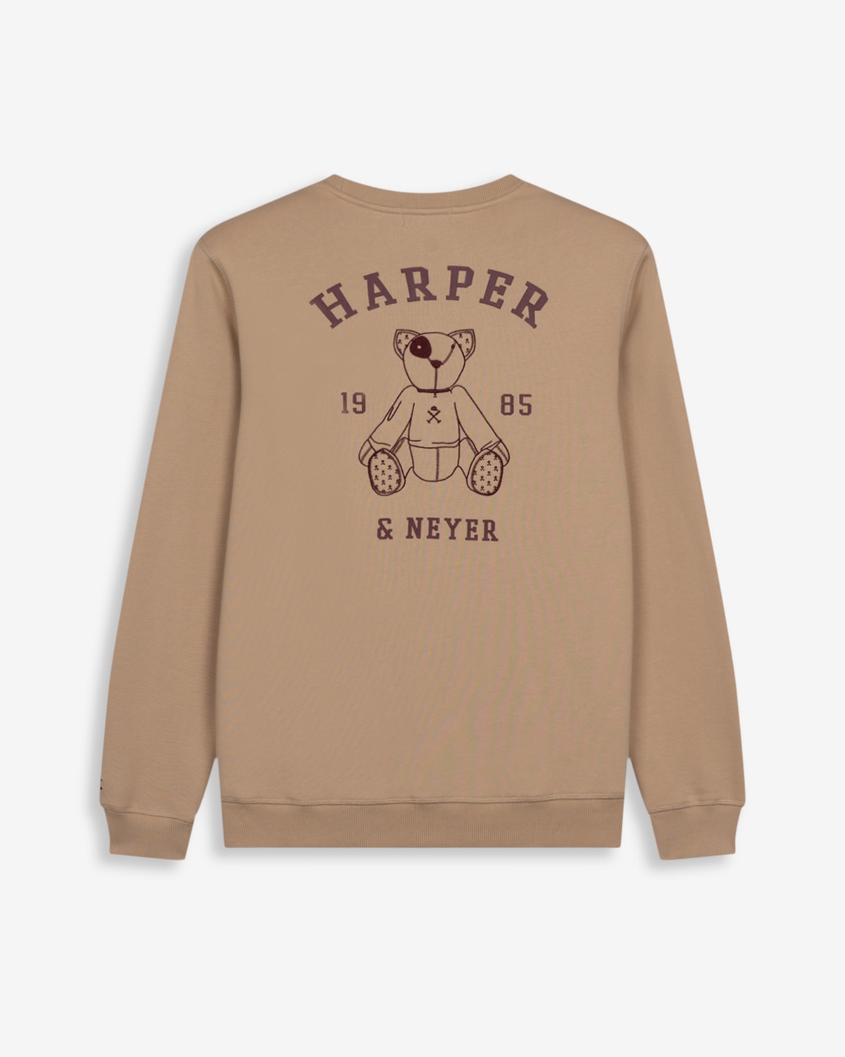 Sudadera new england kids - Harper & Neyer - Beige Beige-5
