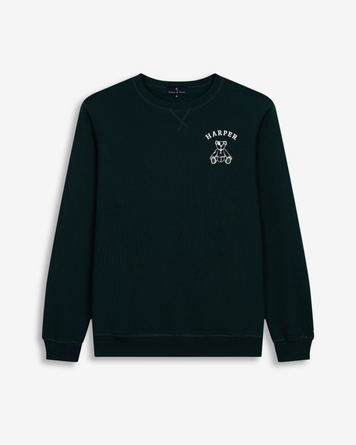 Sudadera new england kids - Harper & Neyer - Verde oscuro Verde oscuro-6