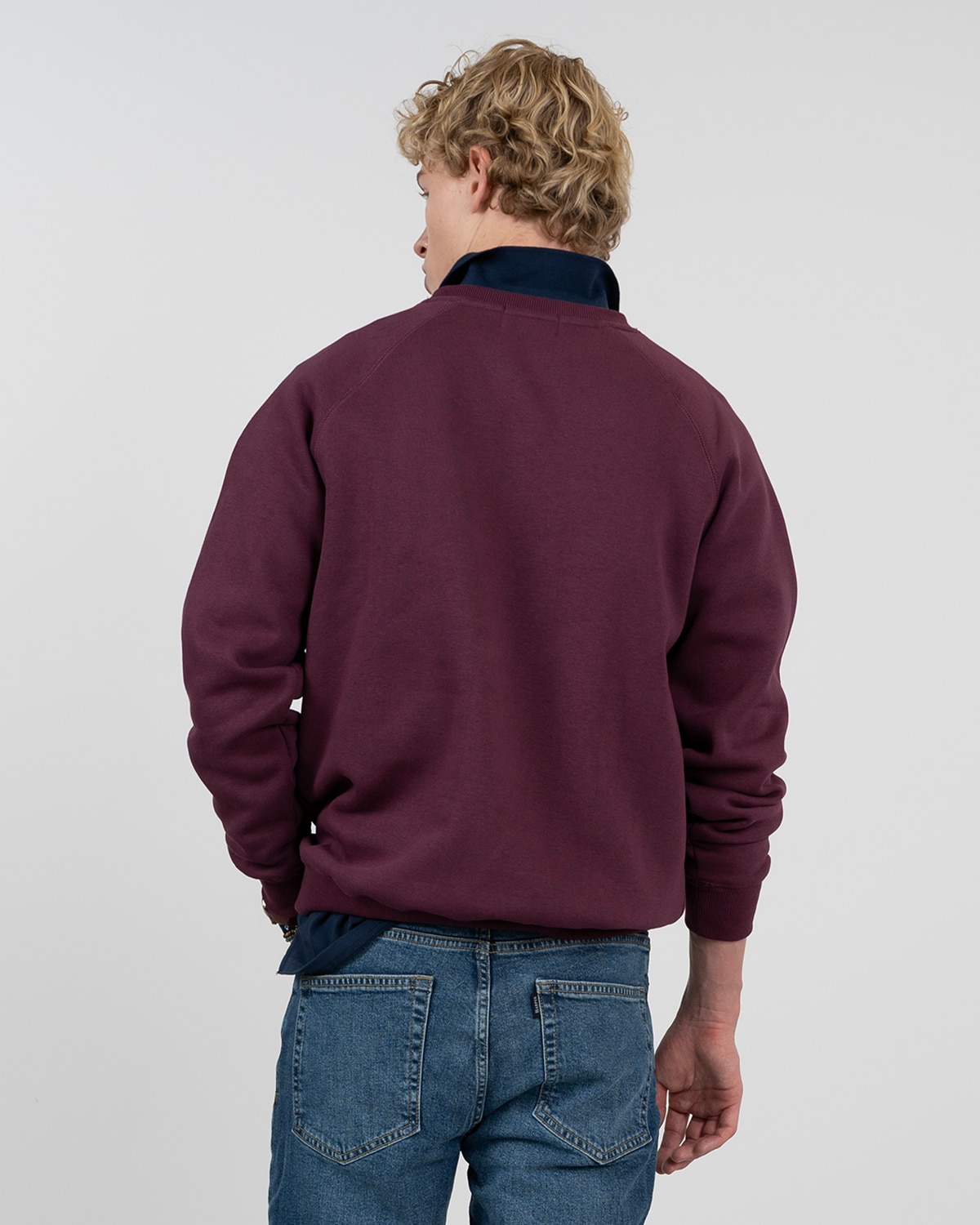 Sudadera victory de algodón - Harper & Neyer - Burdeos Burdeos-2