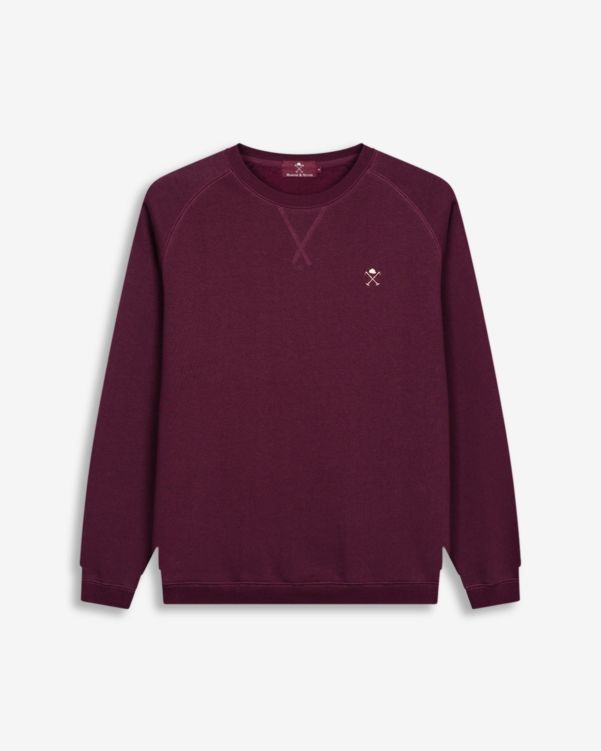 Sudadera victory de algodón - Harper & Neyer - Burdeos Burdeos-6