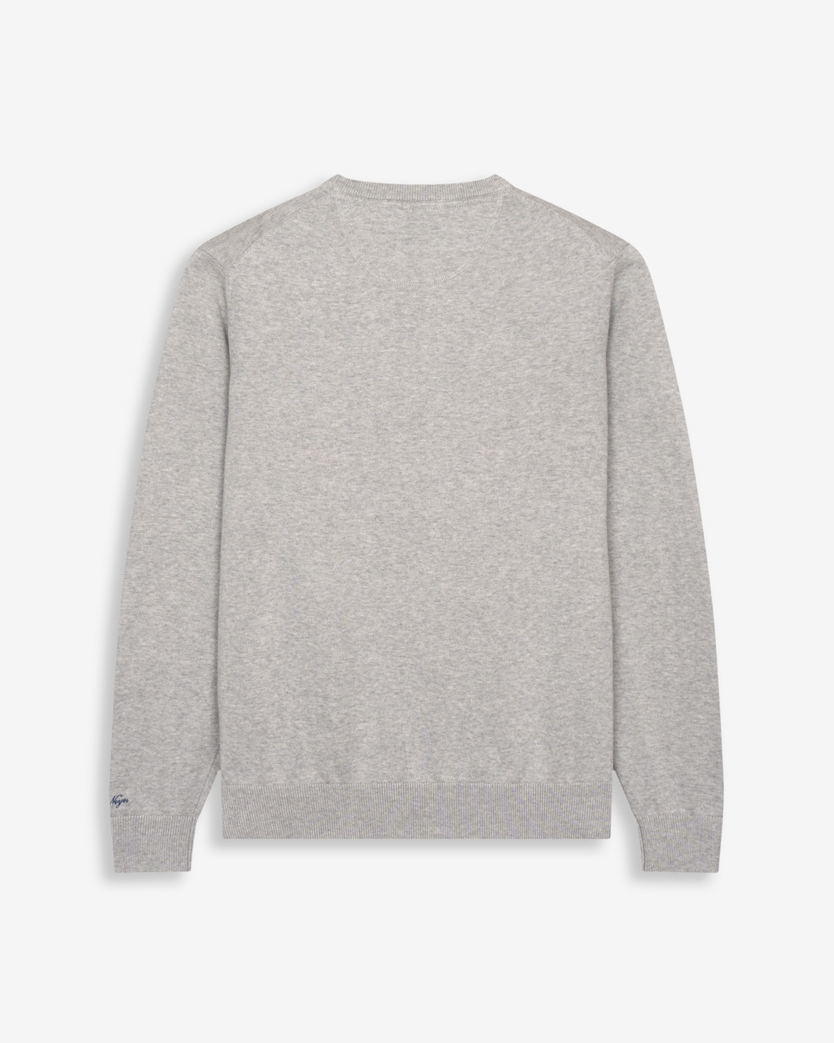 Jersey icon de algodón cuello redondo - Harper & Neyer - Gris Gris-5