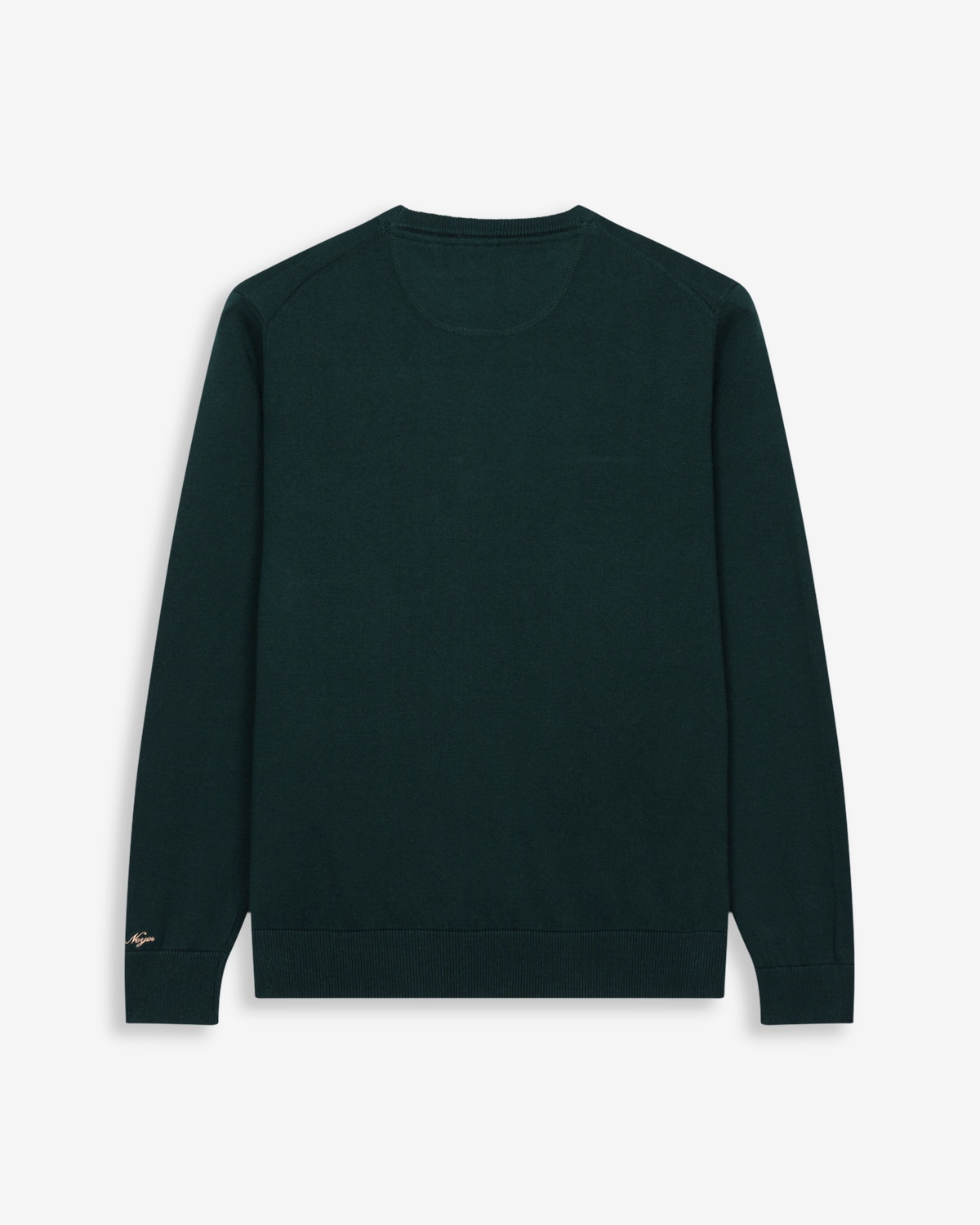 Jersey icon de algodón cuello redondo - Harper & Neyer - Verde oscuro Verde oscuro-6
