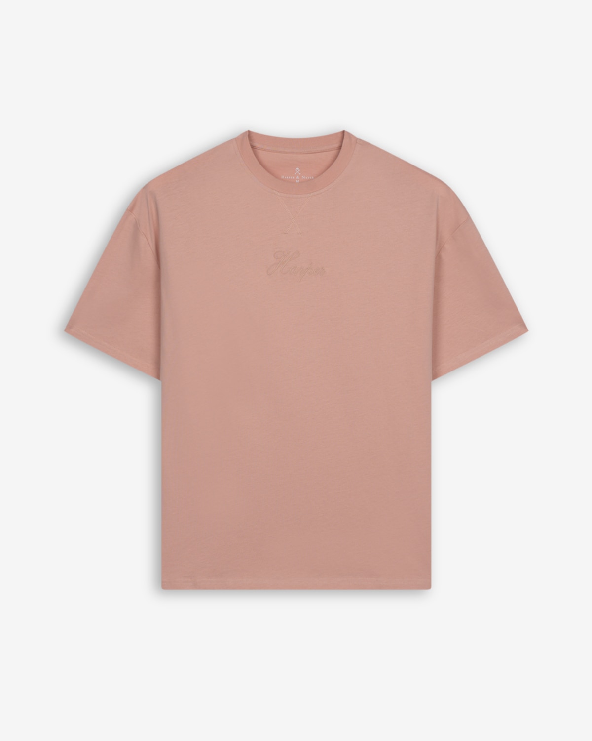 Imagen 5 de Camiseta de hombre de manga larga oversize lisa - Harper & Neyer - Rosa Rosa