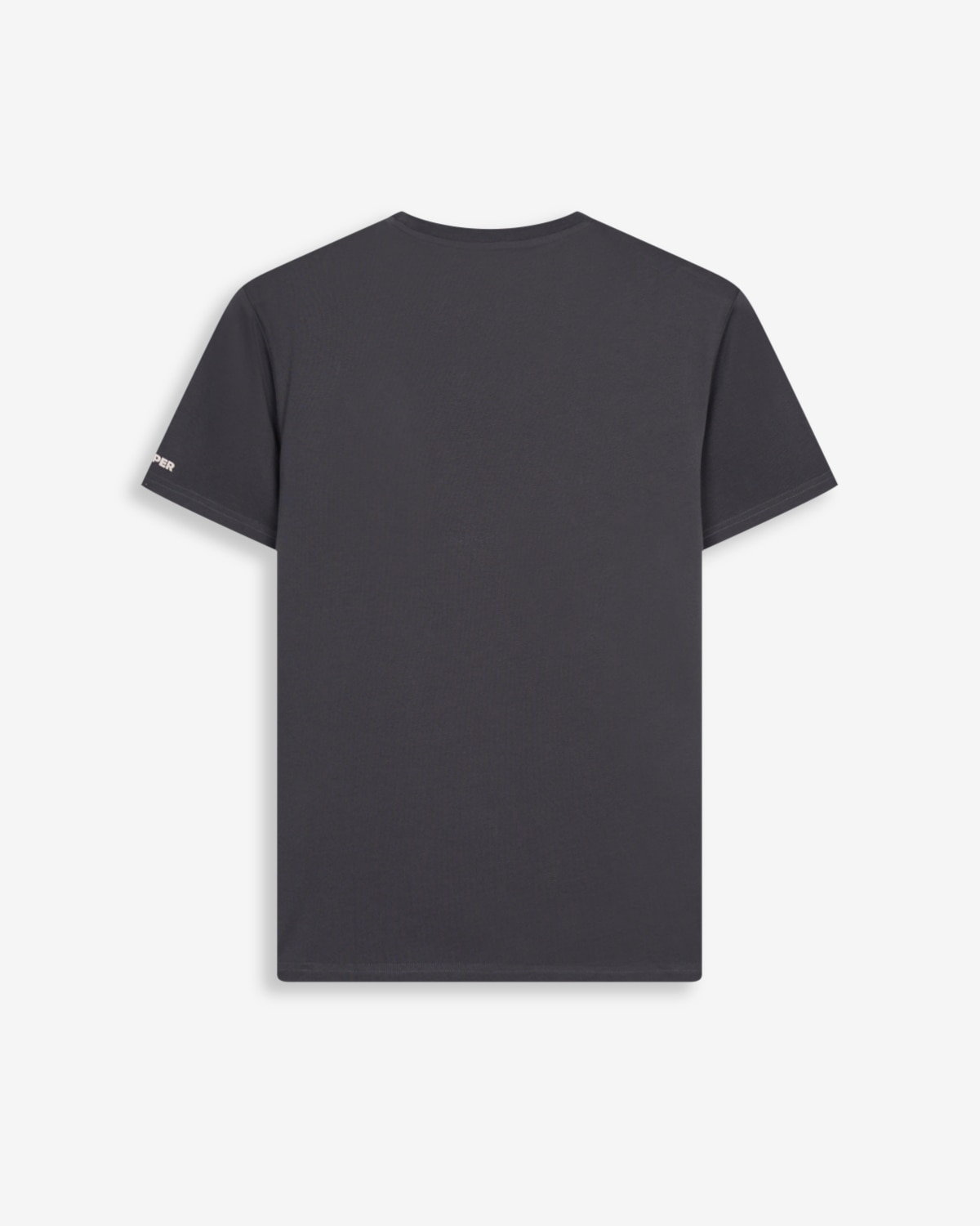 Camiseta de hombre de manga larga con dibujo frontal - Harper & Neyer - Gris Gris-5