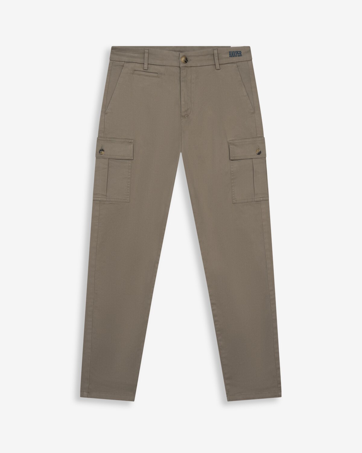 Pantalón cargo de hombre fit regular - Harper & Neyer - Verde Verde-6
