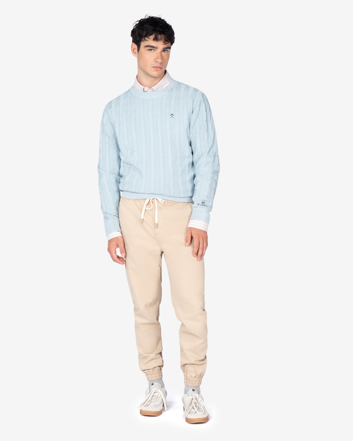 Pantalón cargo de hombre fit regular - Harper & Neyer - Crudo Crudo-3
