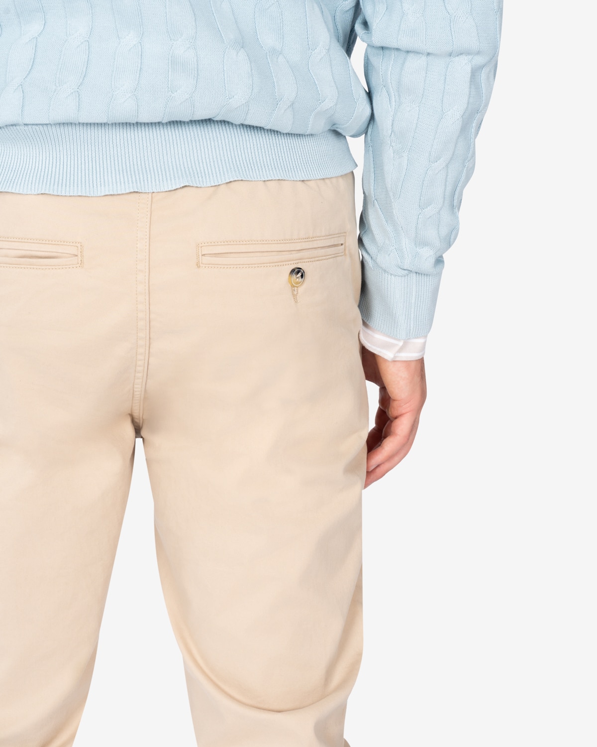 Pantalón cargo de hombre fit regular - Harper & Neyer - Crudo Crudo-4