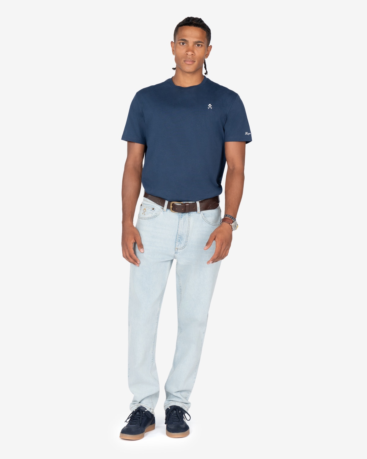 Vaquero de hombre fit regular - Harper & Neyer - Azul claro Azul claro-3