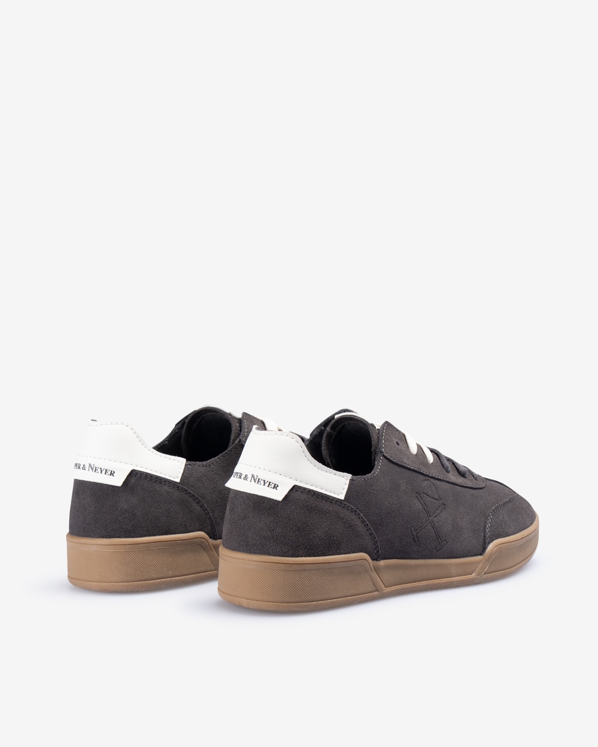Zapatillas de vestir de hombre con cierre de cordones - Harper & Neyer - Marrón Marrón-2