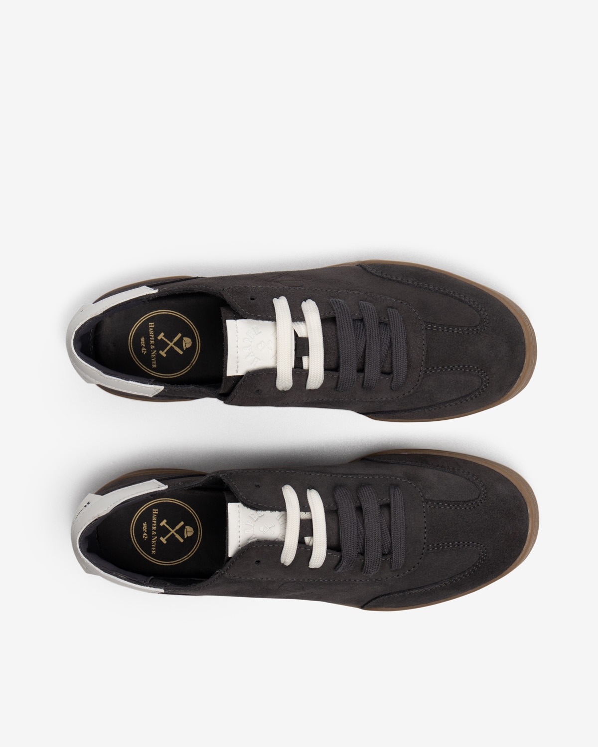 Zapatillas de vestir de hombre con cierre de cordones - Harper & Neyer - Marrón Marrón-6
