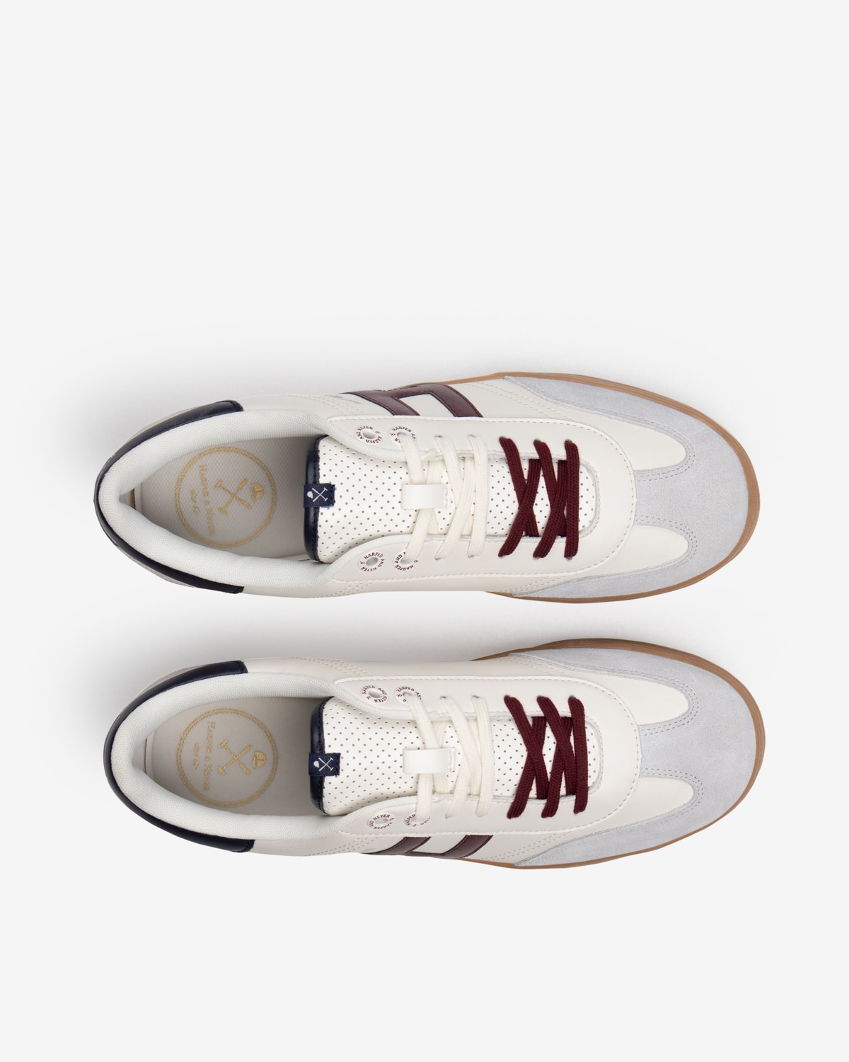 Zapatillas de hombre retro con cirre de cordones - Harper & Neyer - Crudo Crudo-6