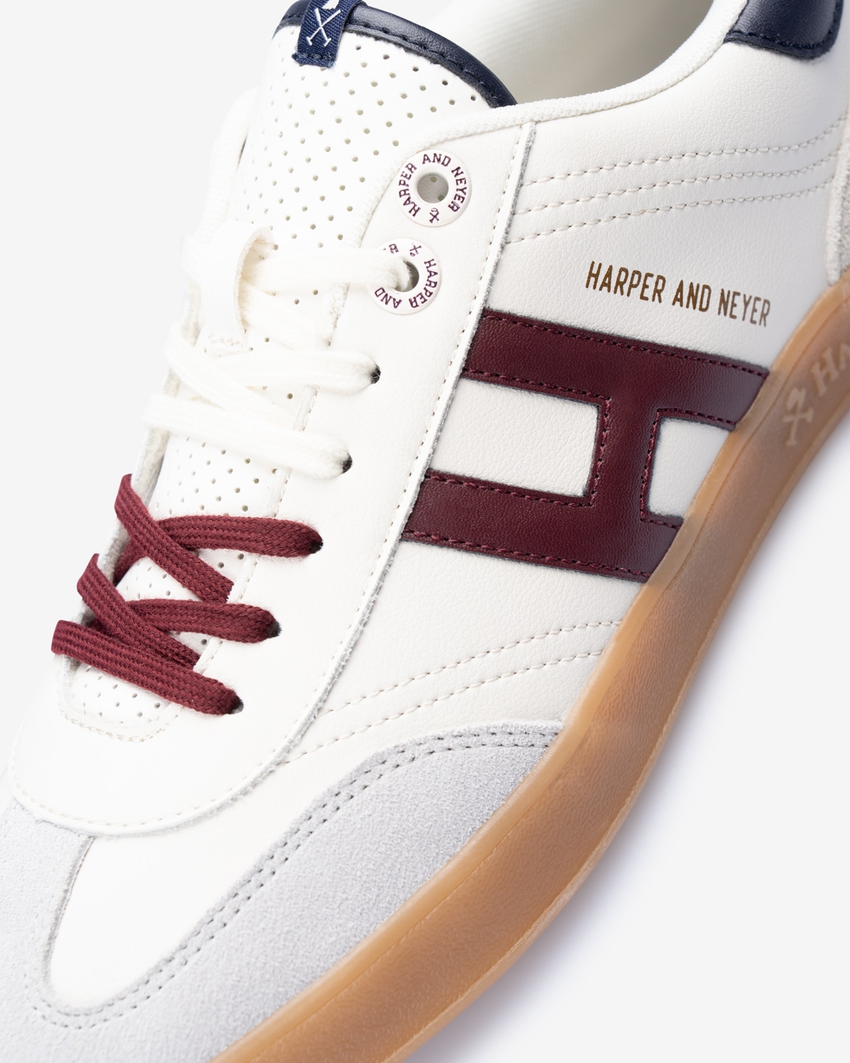 Zapatillas de hombre retro con cirre de cordones - Harper & Neyer - Crudo Crudo-7