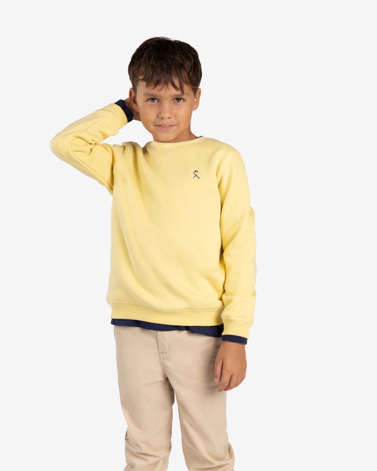 Sudadera new england kids - Harper & Neyer - Amarillo Amarillo-1
