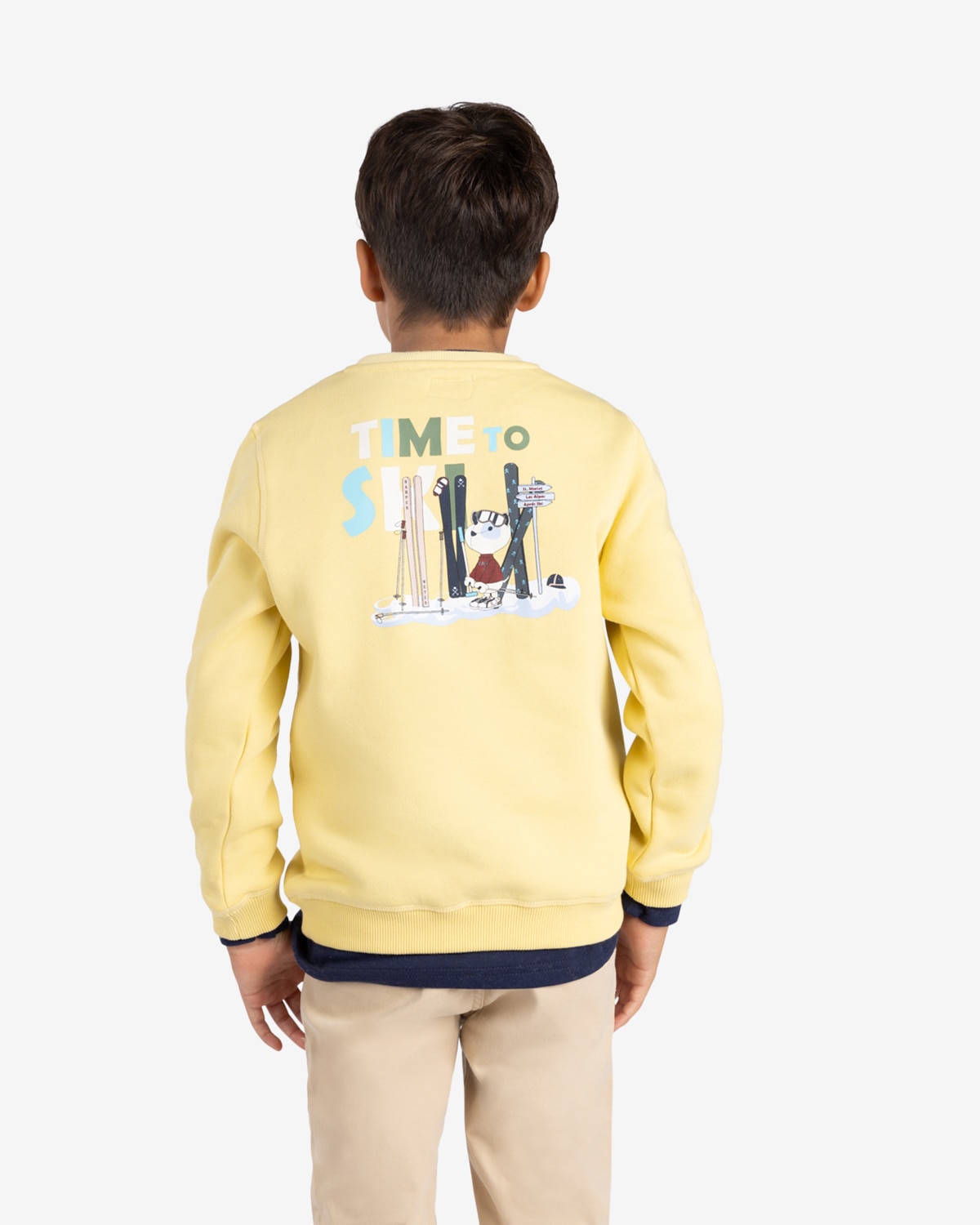 Sudadera new england kids - Harper & Neyer - Amarillo Amarillo-2