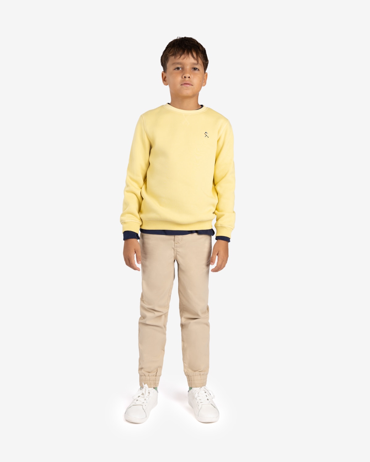 Sudadera new england kids - Harper & Neyer - Amarillo Amarillo-3