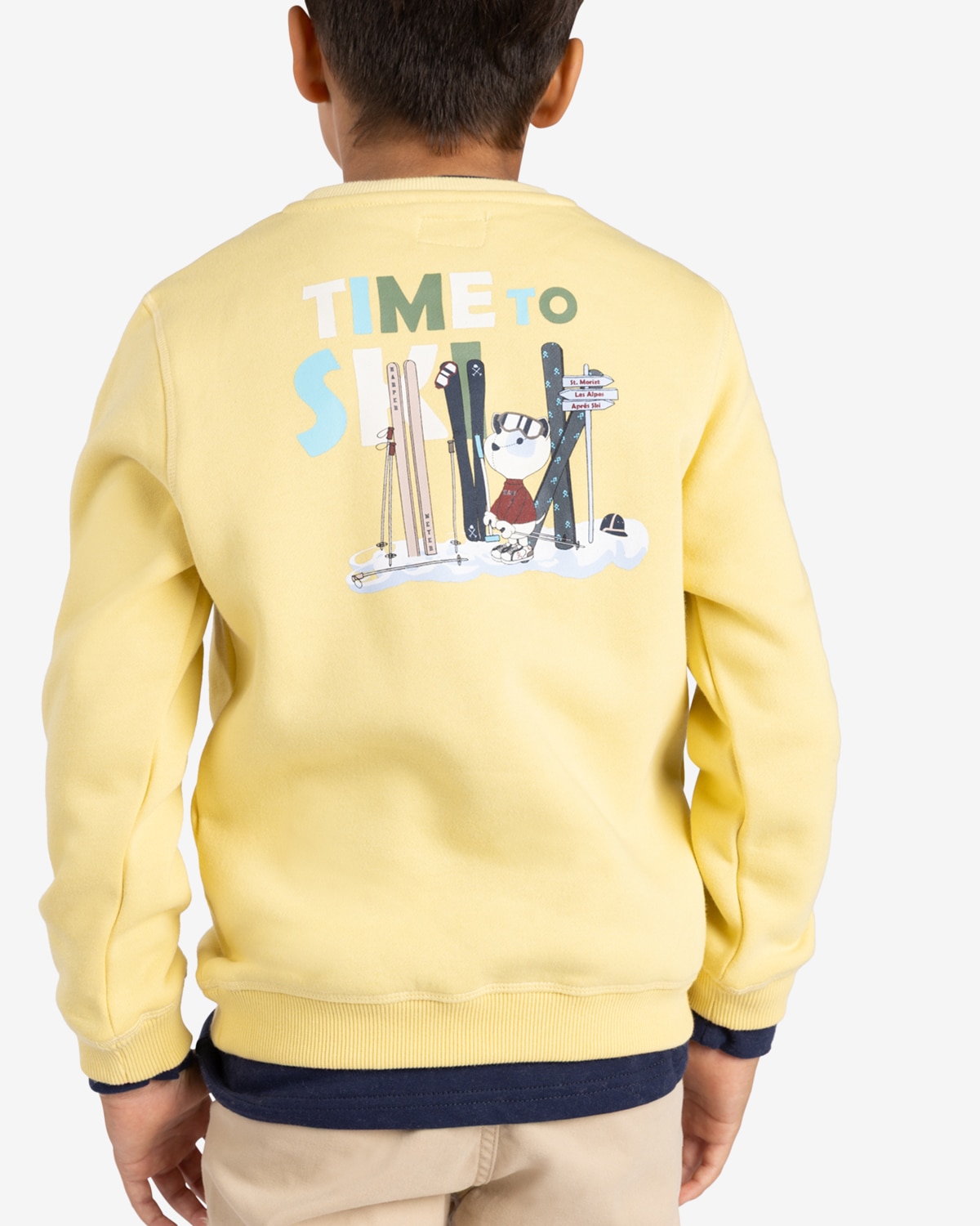 Sudadera new england kids - Harper & Neyer - Amarillo Amarillo-4