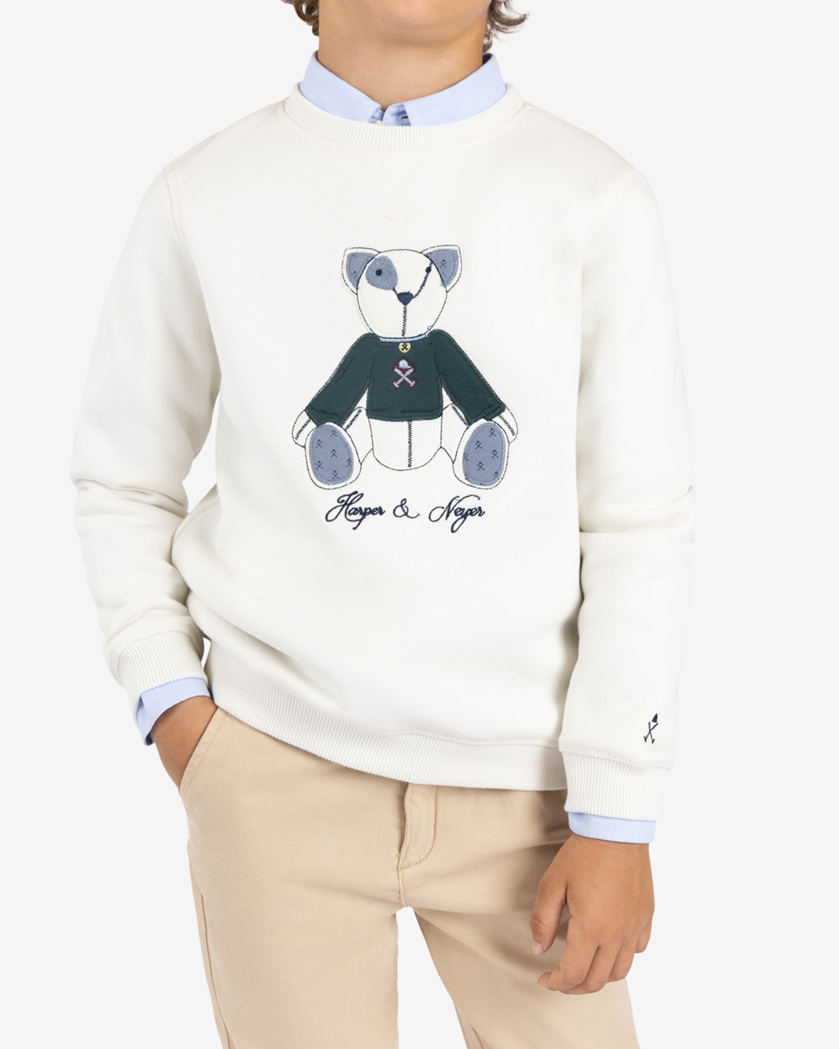Sudadera new england kids - Harper & Neyer - Crudo Crudo-4