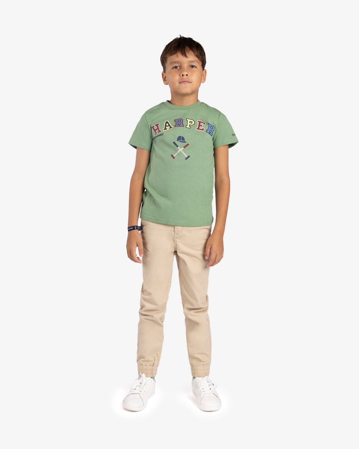 Pantalon new york kids - Harper & Neyer - Verde Verde-1