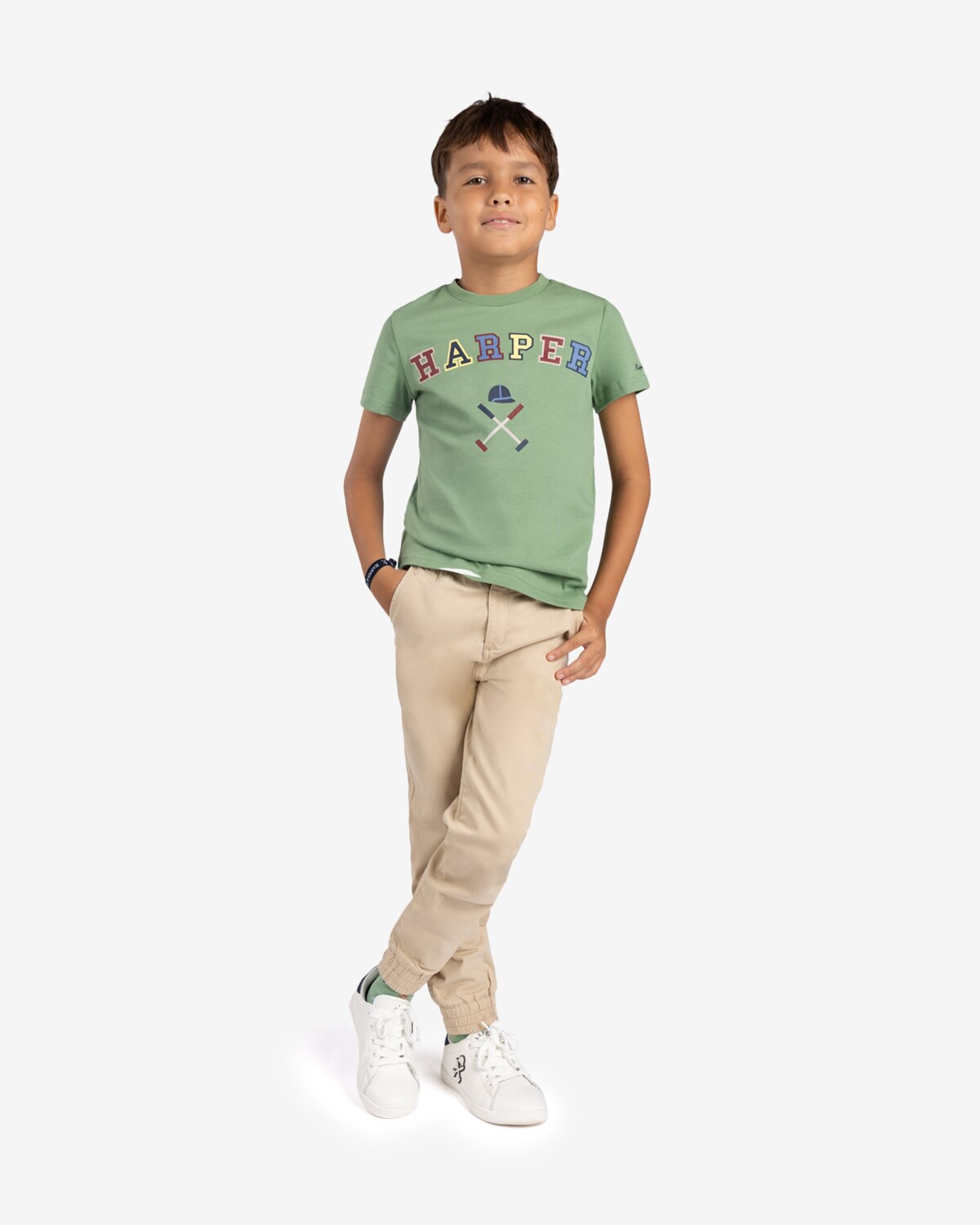 Pantalon new york kids - Harper & Neyer - Verde Verde-2