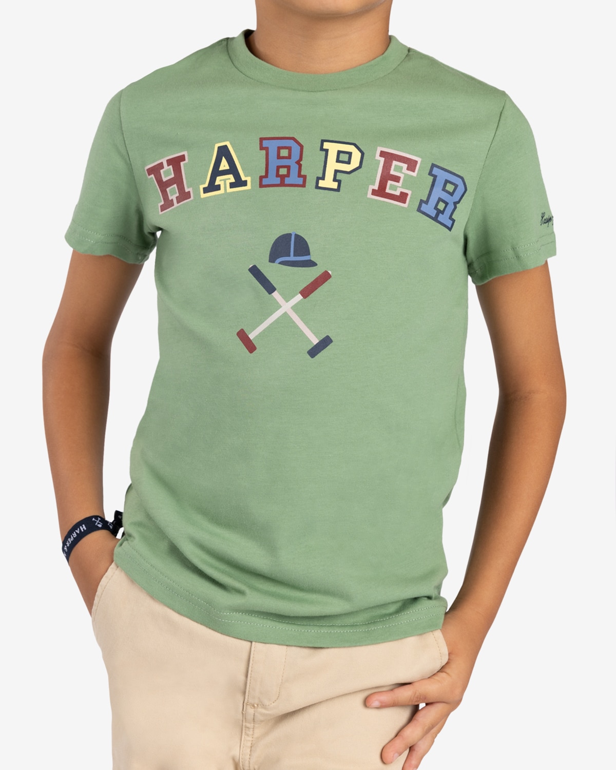 Pantalon new york kids - Harper & Neyer - Verde Verde-3