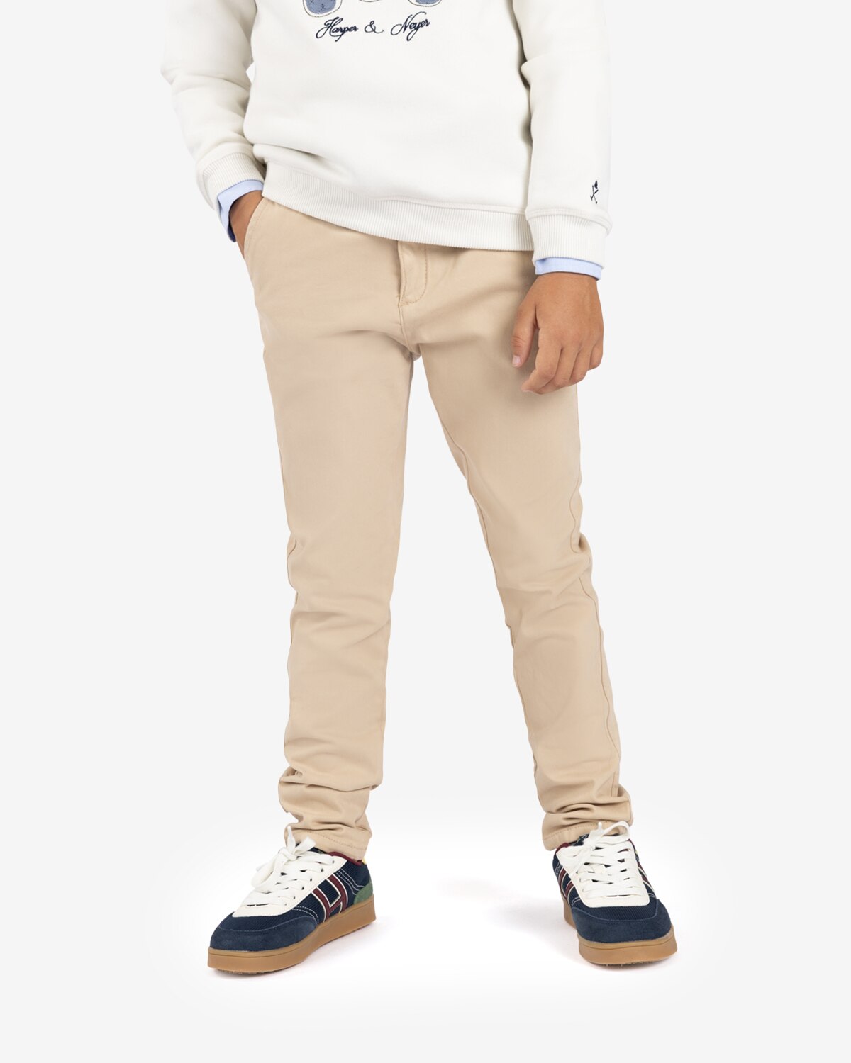 Pantalón cargo de hombre fit regular - Harper & Neyer - Beige Beige-1
