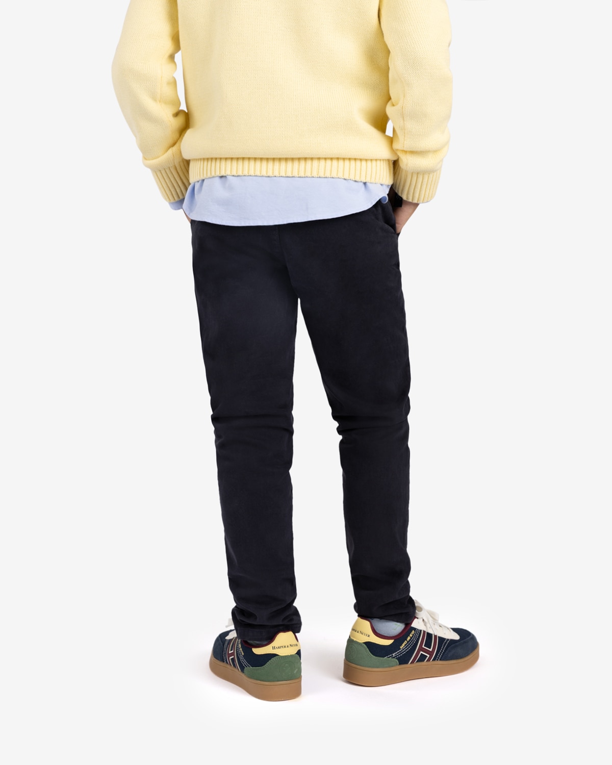 Pantalón cargo de hombre fit regular - Harper & Neyer - Azul marino Azul marino-2