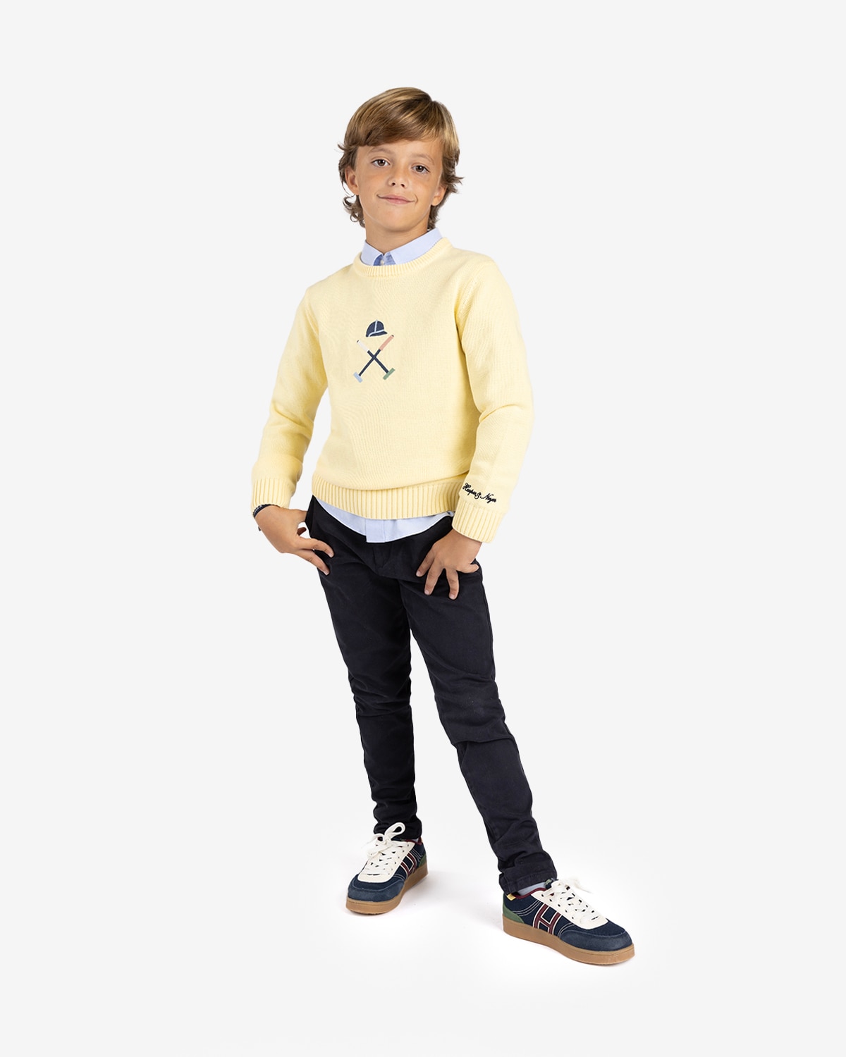 Pantalón cargo de hombre fit regular - Harper & Neyer - Azul marino Azul marino-3