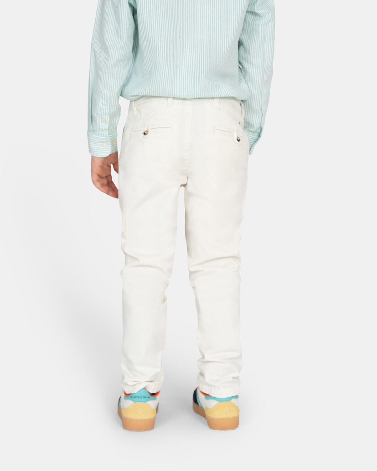 Pantalón chino de niño liso - Harper & Neyer - Crudo Crudo-2