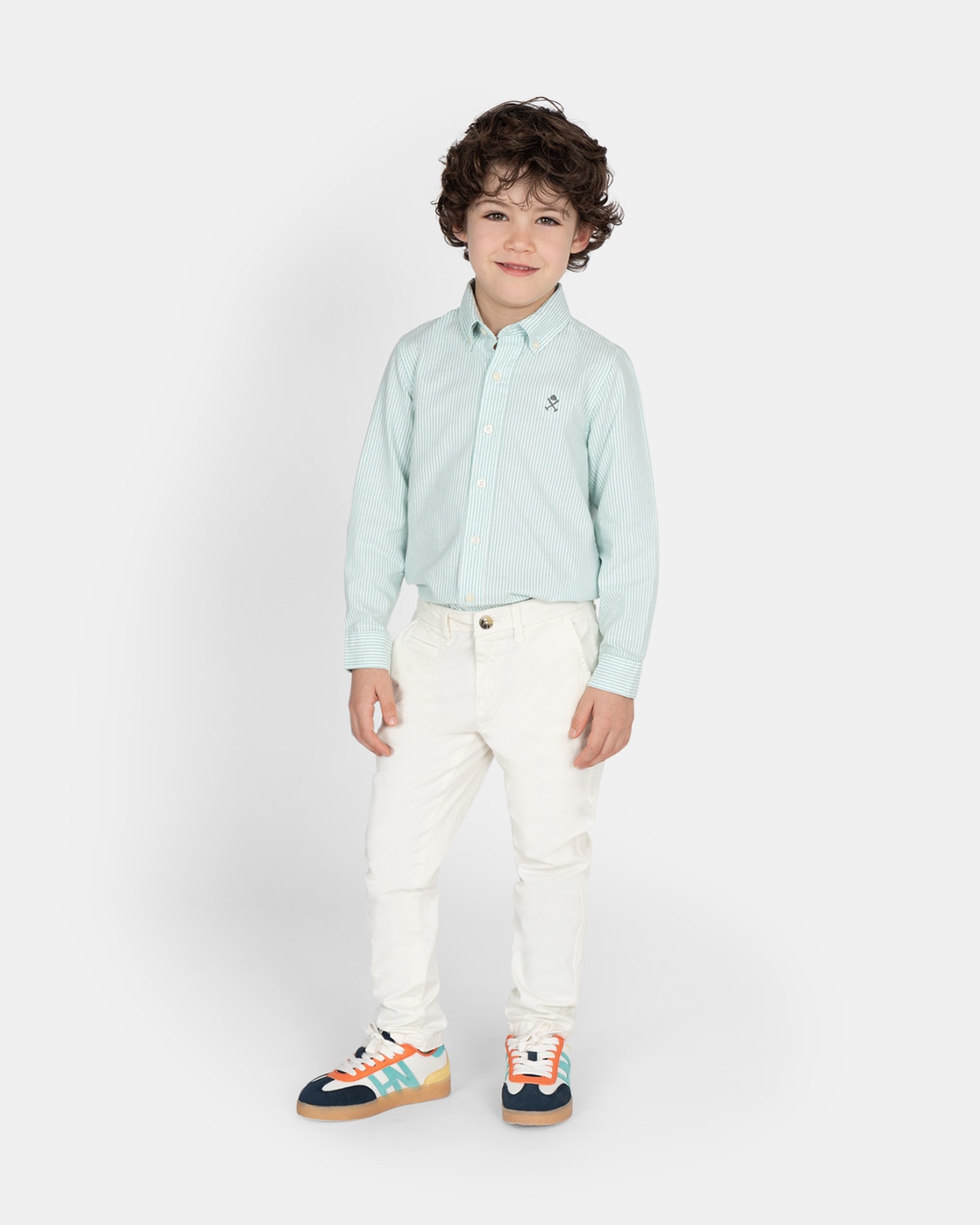 Pantalón chino de niño liso - Harper & Neyer - Crudo Crudo-3