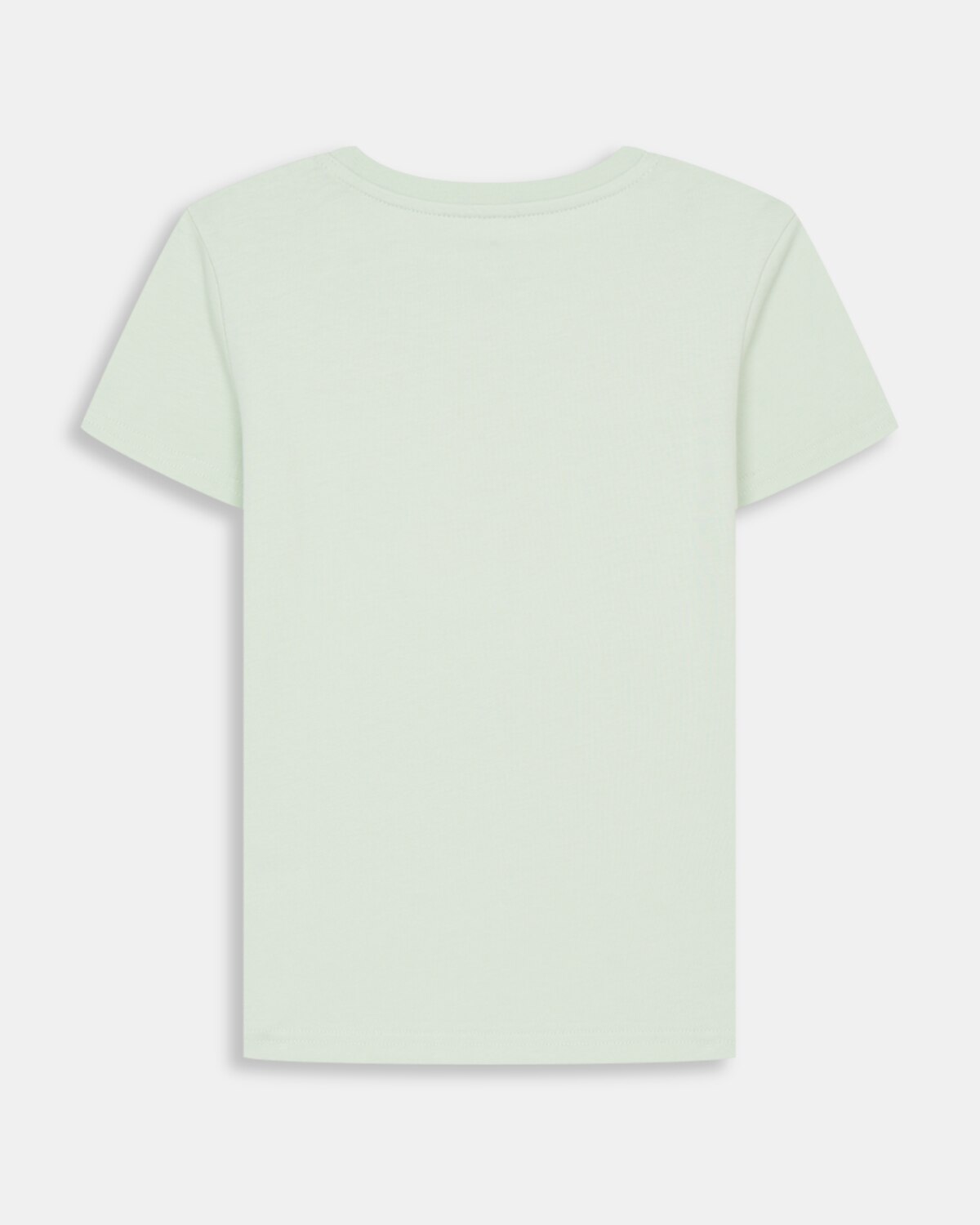 Camiseta de niño de manga corta con dibujo frontal - Harper & Neyer - Verde claro Verde claro-4