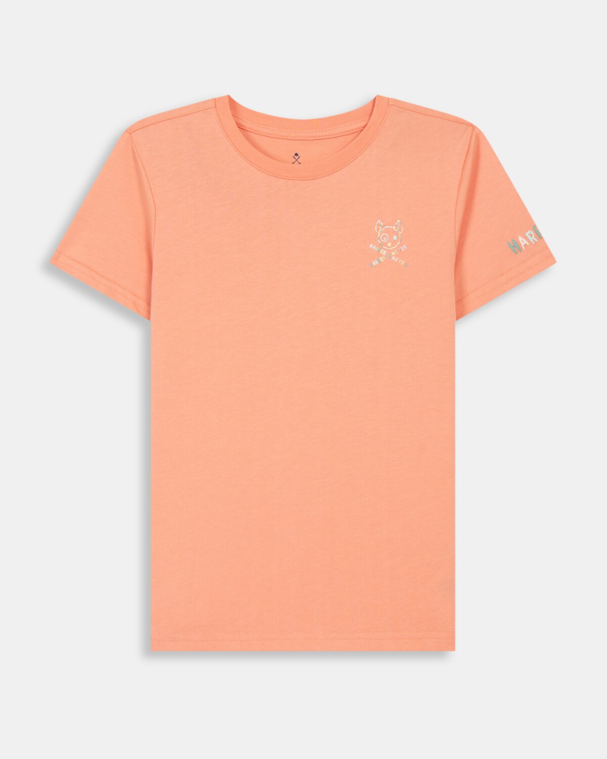 Camiseta de manga corta de niño con estampado grande - Harper & Neyer - Coral Coral-5
