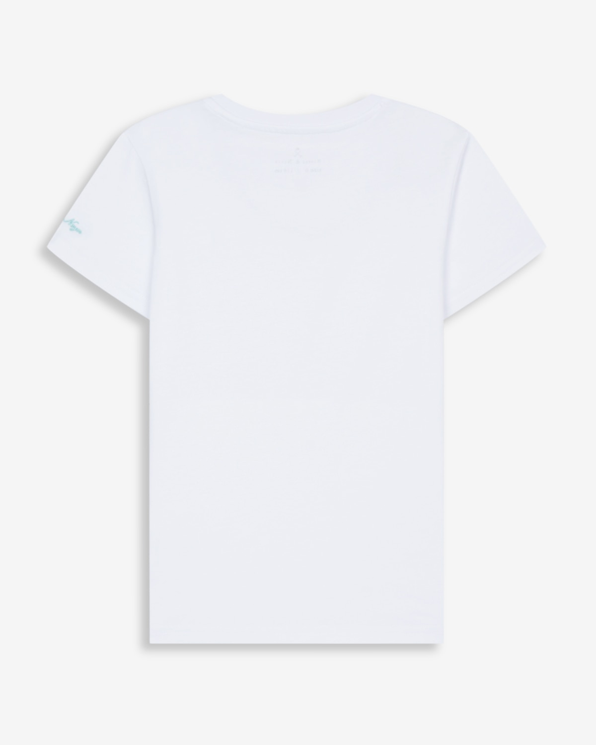Camiseta de niño de manga corta de algodón - Harper & Neyer - Blanco Blanco-4