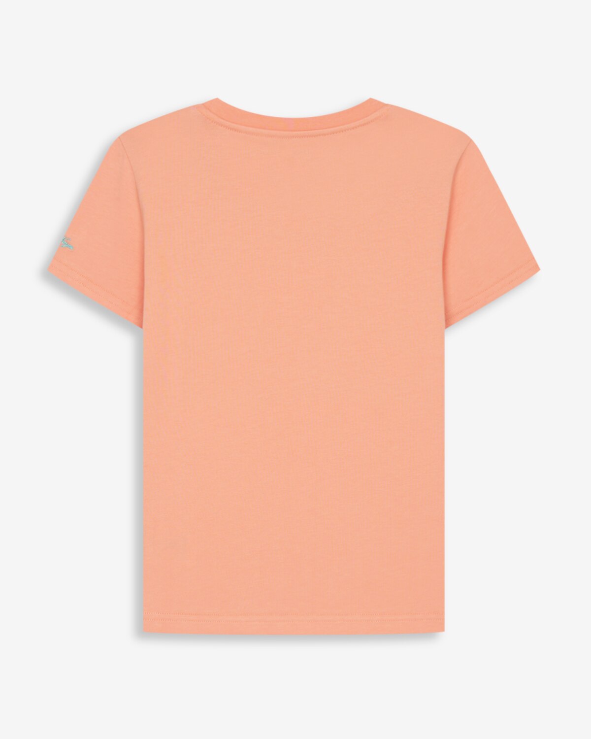 Camiseta de niño de manga corta de algodón - Harper & Neyer - Coral Coral-4