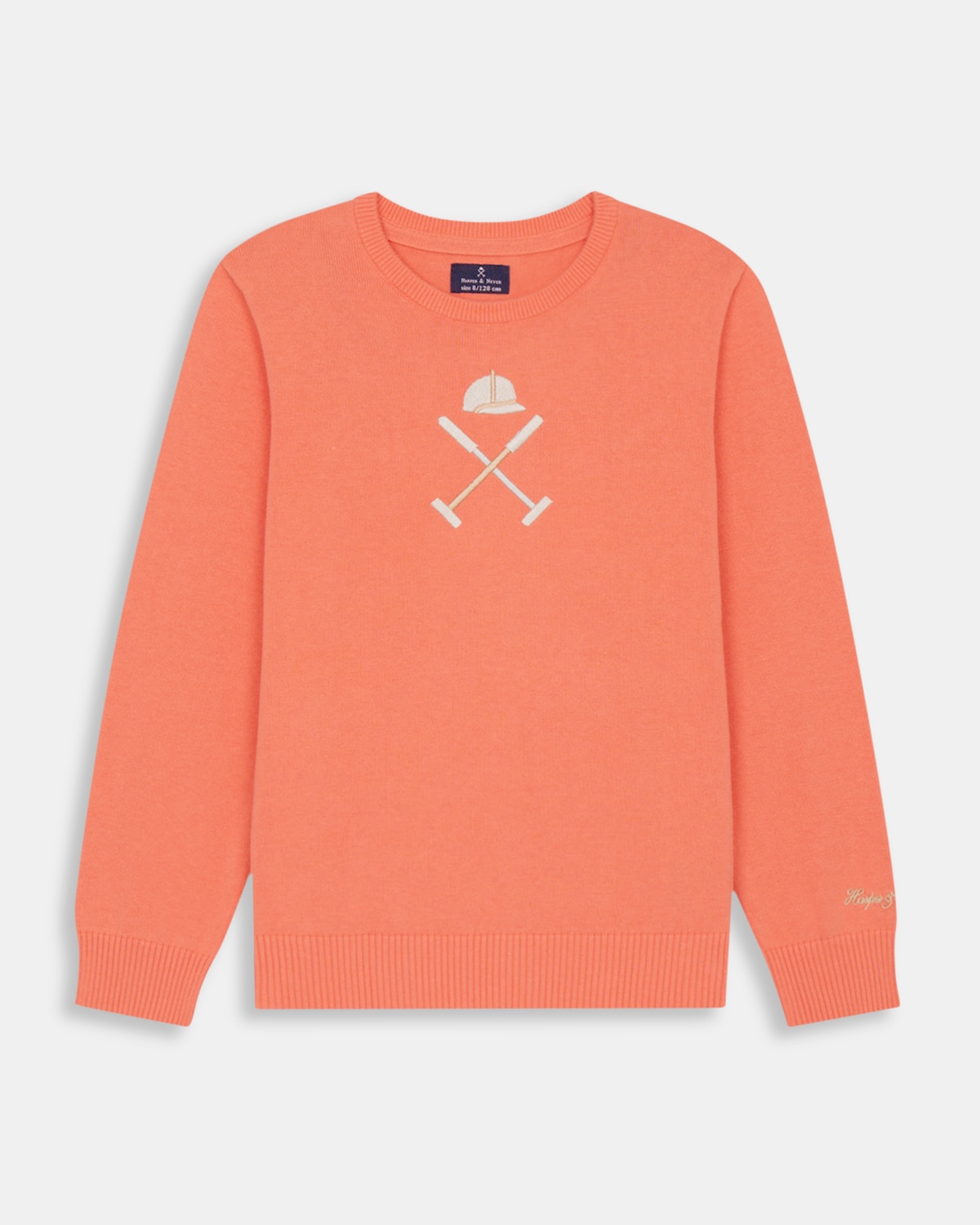 Jersey de niño con cuello redondo con dibujo frontal - Harper & Neyer - Coral Coral-5